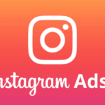 Creative visual representing Instagram advertising with modern graphic elements