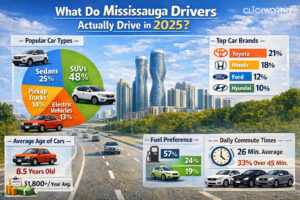 What Do Mississauga Drivers Actually Drive in 2025?